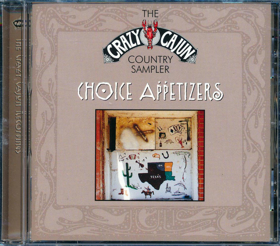 Freddy Fender, Ronnie Milsap, Floyd Tillman, Etc. - Choice Appetizers: The Crazy Cajun Country Sampler (20 tracks) -- CD
