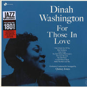 Dinah Washington - For Those In Love (+2 bonus tracks) (ltd. ed.) (180g) (remastered) - Vinyl LP
