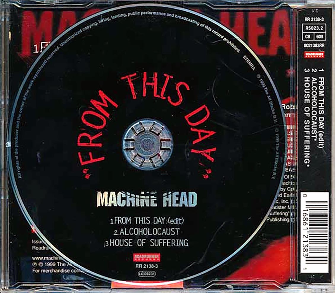 Machine Head - From This Day (3 Track EP) - CD, CD