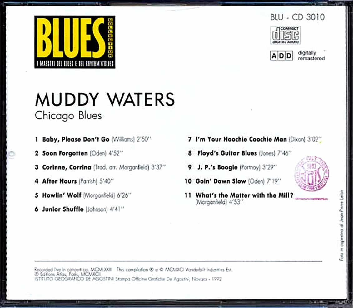 Muddy Waters - Chicago Blues - CD, CD