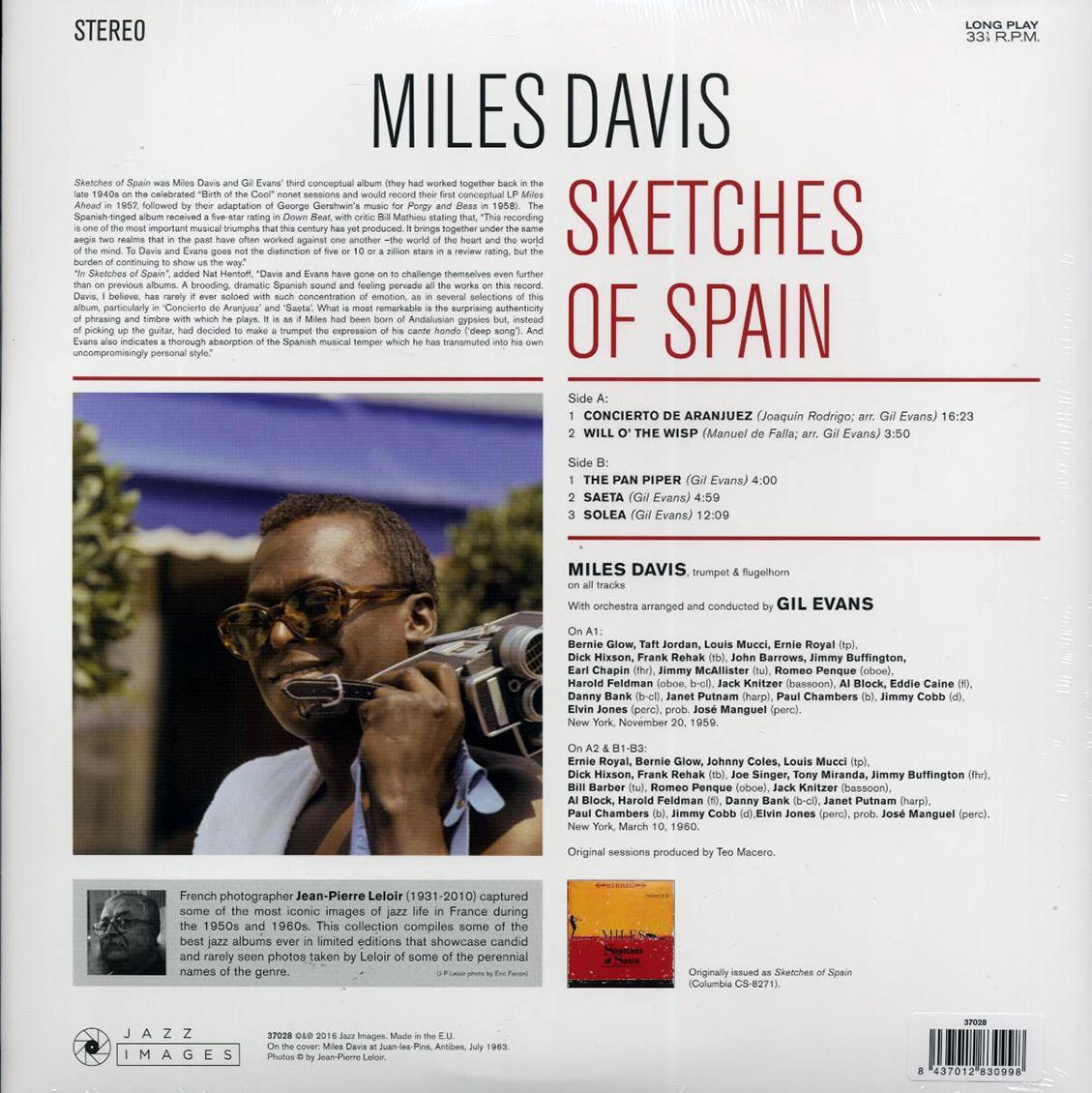 Miles Davis - Sketches Of Spain (ltd. ed.) (180g) - Vinyl LP, LP