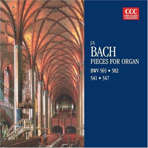 Pieces For Organ -- J.S. Bach, CD