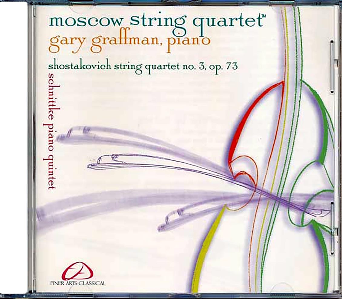 Moscow String Quartet - Shostakoviioh String Quartet No. 3 Op. 73 - CD