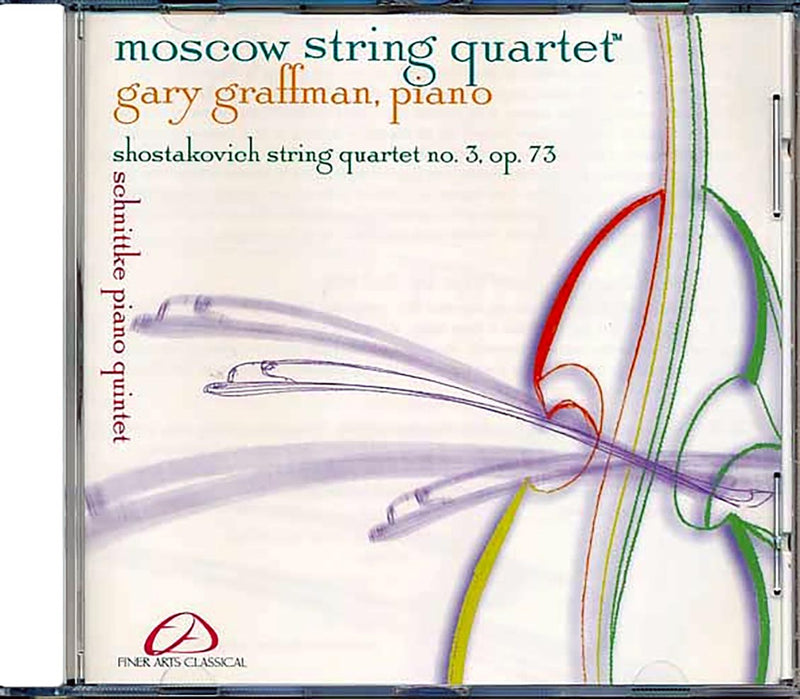 Moscow String Quartet - Shostakoviioh String Quartet No. 3 Op. 73 - CD