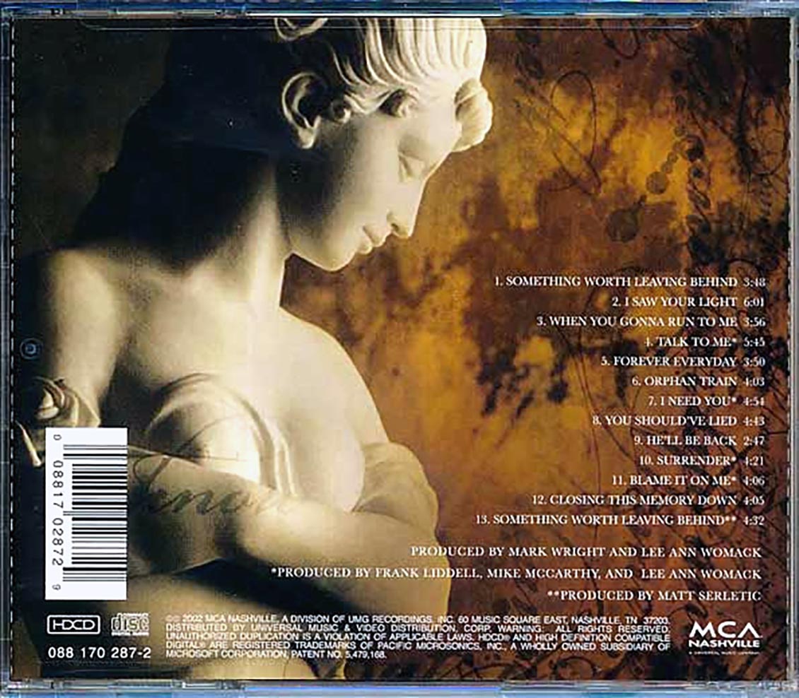 Lee Ann Womack - Something Worth Leaving Behind - CD, CD