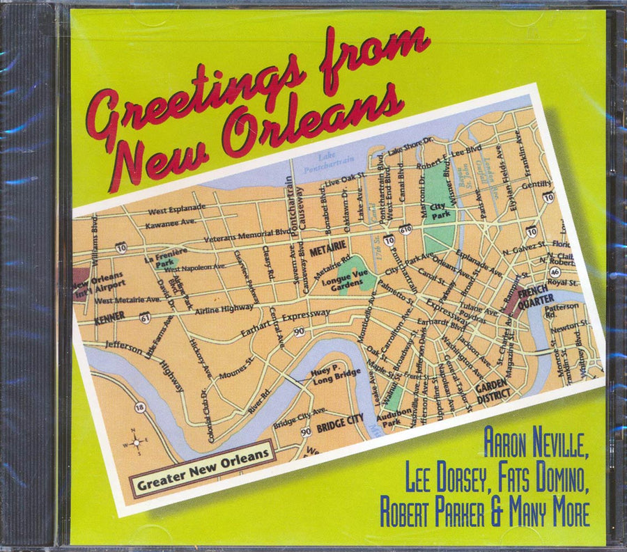Aaron Neville, Lee Dorsey, Fats Domino, Robert Parker, Etc. - Greetings From New Orleans -- CD