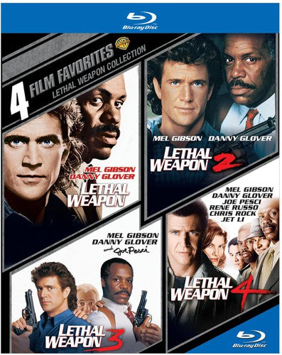 4 Film Favorites: Lethal Weapon, 4 Film Favorites: Lethal Weapon, Blu-Ray