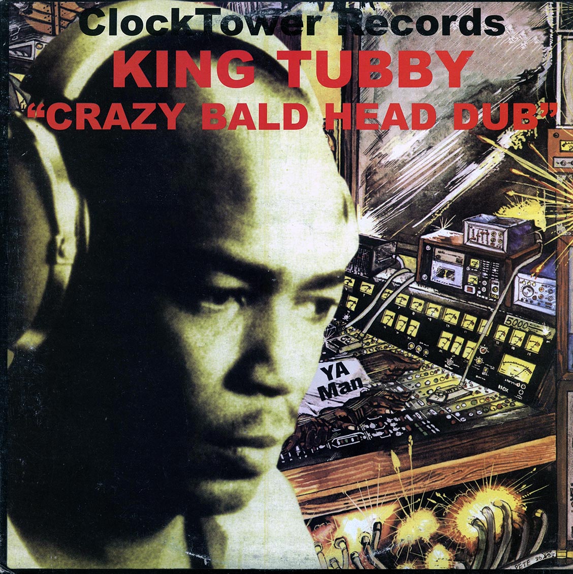 King Tubby, The Roots Radics - Crazy Bald Head Dub - Vinyl LP