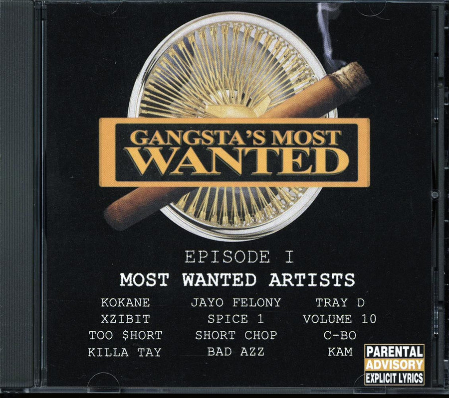 Too Short, Xzibit, Short Chop, Jayo Felony, Etc. - Gangsta's Most Wanted: Episode 1 -- CD