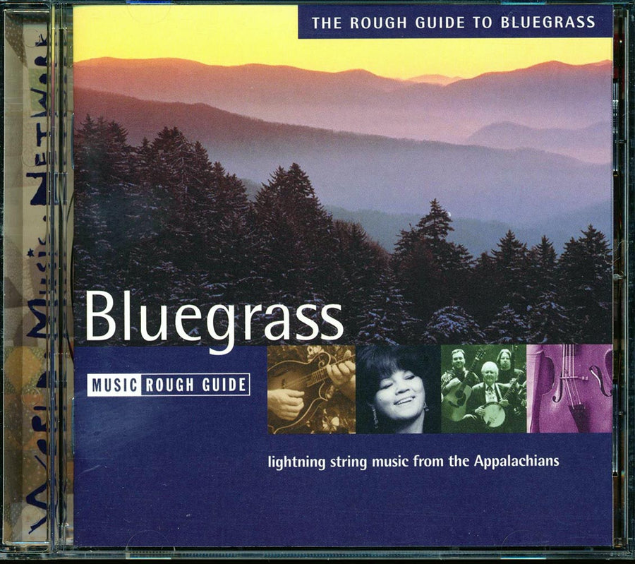Larry Sparks, Alison Krauss, JD Crowe, Bela Fleck, Etc. - The Rough Guide To Bluegrass: Lightning String Music From The Appalachians (21 tracks) -- CD
