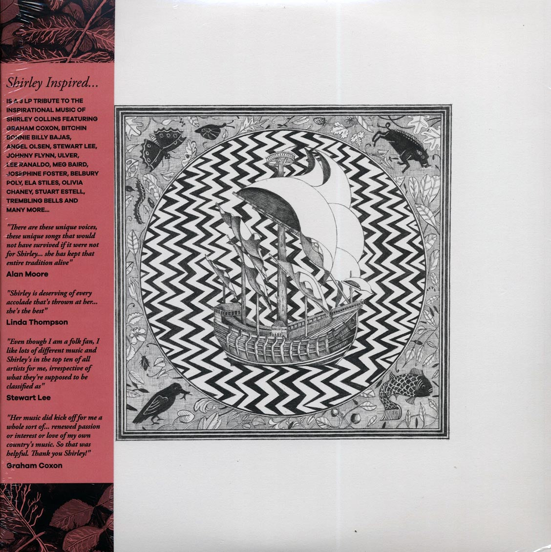 Trembling Bells, Johnny Flynn, Angel Olsen, Lee Ranaldo, Ned Oldham, Etc. - Shirley Inspired (RSD 2015) (ltd. ed.) (3xLP) (incl. mp3) - Vinyl LP