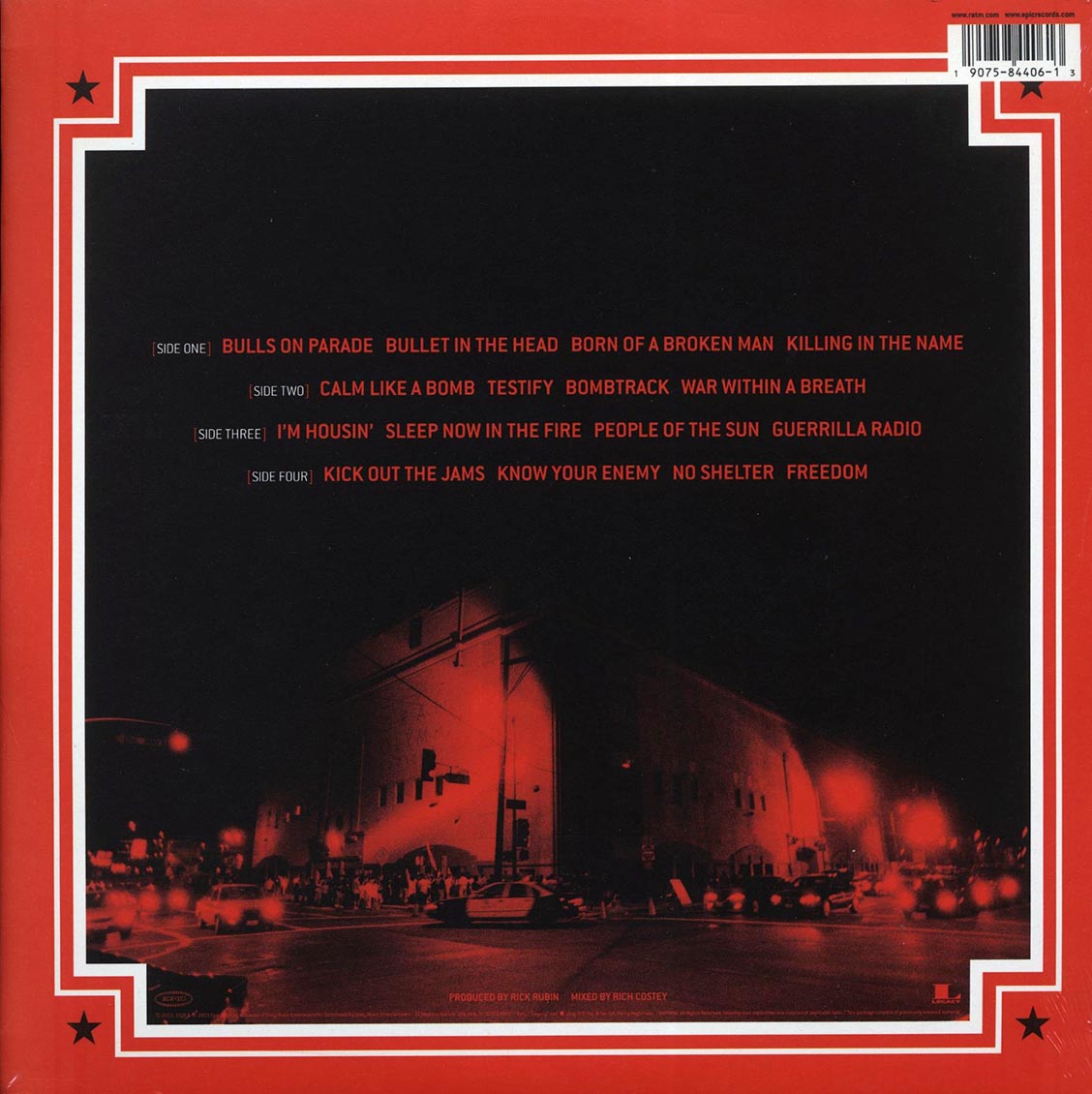 Rage Against The Machine - Live At The Grand Olympic Auditorium - Vinyl LP, LP