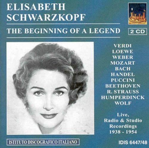 Beginning Of A Legend -- Elisabeth Schwarzkopf, CD