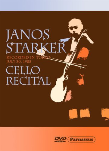 Cello Recital, Janos Starker, DVD