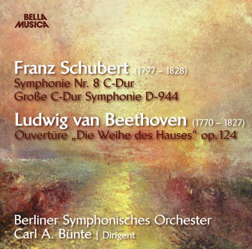 Schubert & Beethoven -- Carl A. Schubert / Bunte, CD