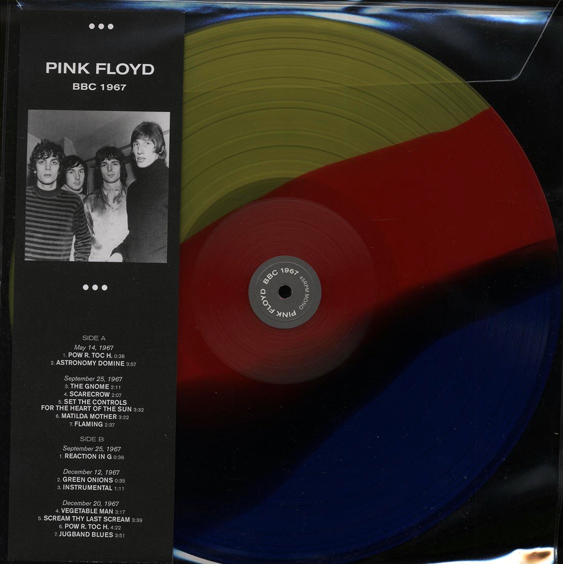 Pink Floyd - BBC 1967 (tri-color vinyl) - Vinyl LP