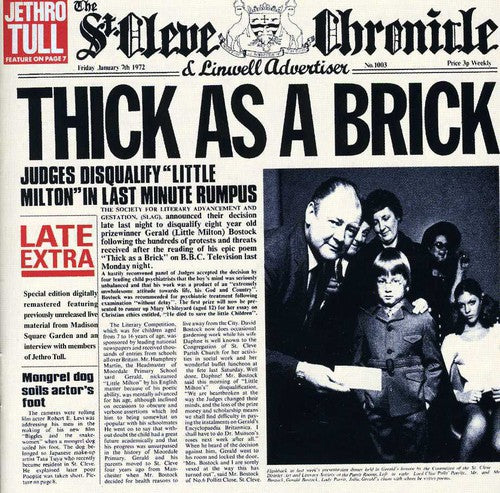 Thick As A Brick, Jethro Tull, CD