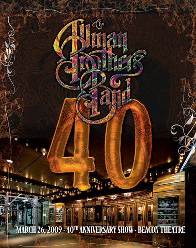 40: 40Th Anniversary Show Live At Beacon Theatre, Allman Brothers Band, DVD