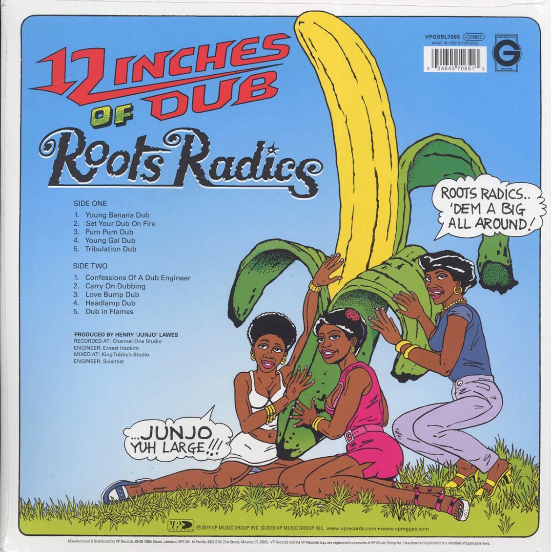 The Roots Radics - 12 Inches Of Dub - Vinyl LP, LP