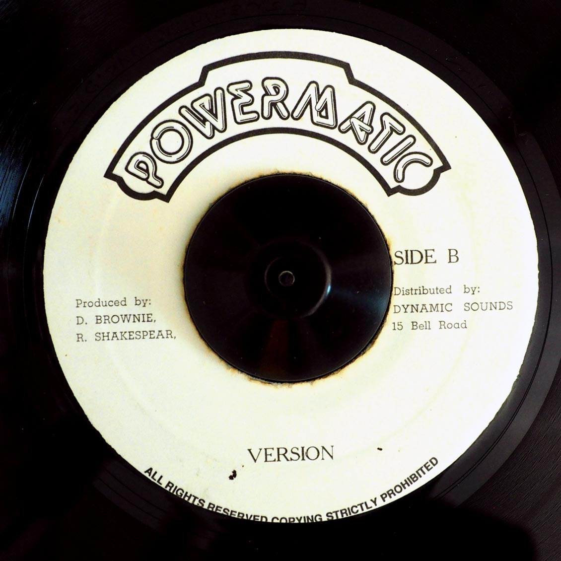 Red Dragon - Fire Yah Man  /  Version (rhythm: "Boops/5446 Was My Number") (orig. press) - 7", 7"