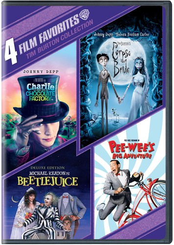 4 Film Favorites: Tim Burton Collection, 4 Film Favorites: Tim Burton Collection, DVD