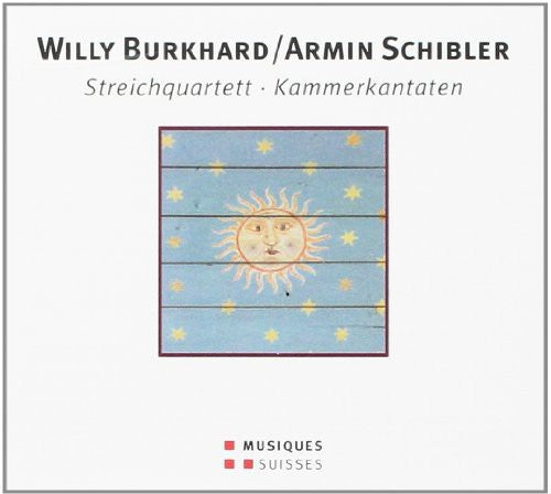 Kammerkantaten -- Streichquartett / Brukhard / Schibler / Wetter, CD