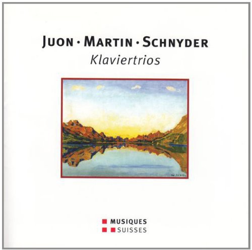 Litaniae / Trio Sur De Melodies / Piano Trio -- Juon / Martin / Schnyder / Schweizer Klaviertrio, CD