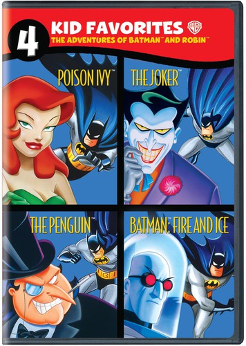 4 Kid Favorites: Adventures Of Batman & Robin, 4 Kid Favorites: Adventures Of Batman & Robin, DVD