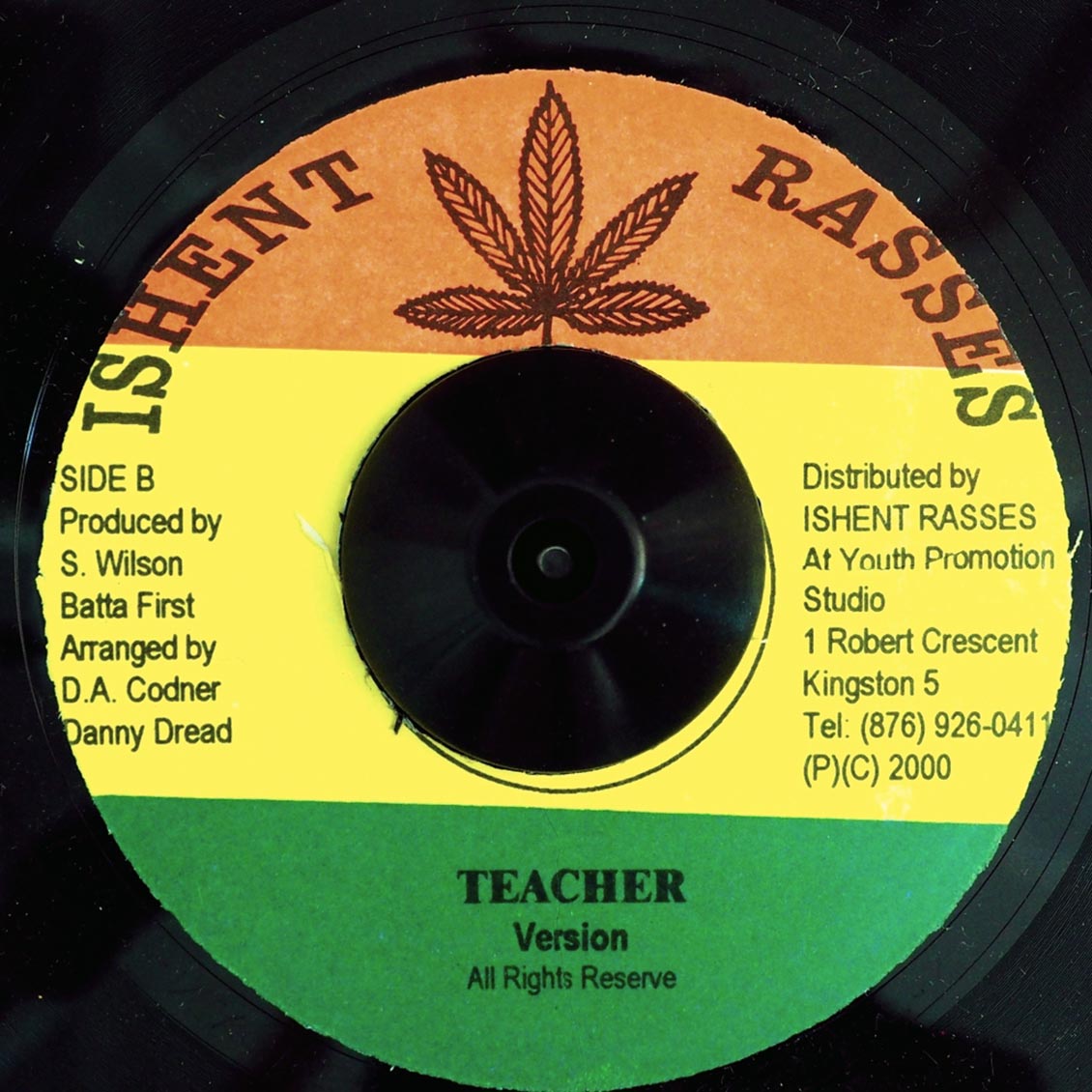Danny Dread, Ishent Rasses - Hey June  /  Version (orig. press) - 7", 7"