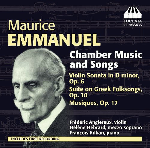 Chamber Music & Songs -- Emmanuel, CD