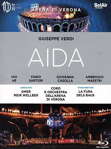 AIDA -- Verdi, Blu-ray
