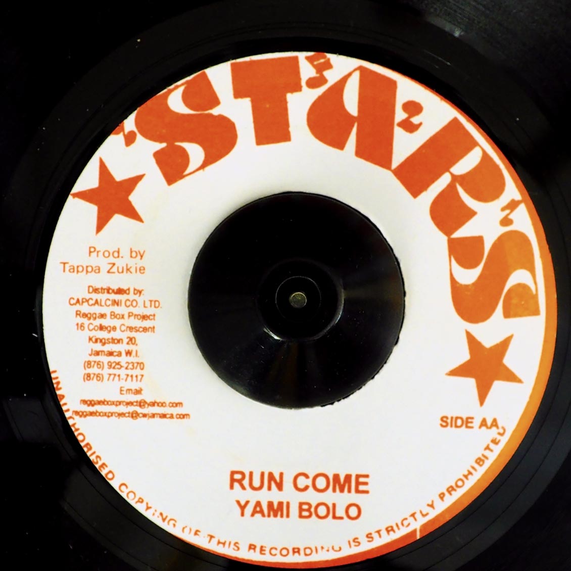 Yami Bolo - Cool And Easy  /  Yami Bolo - Run Come - 7", 7"