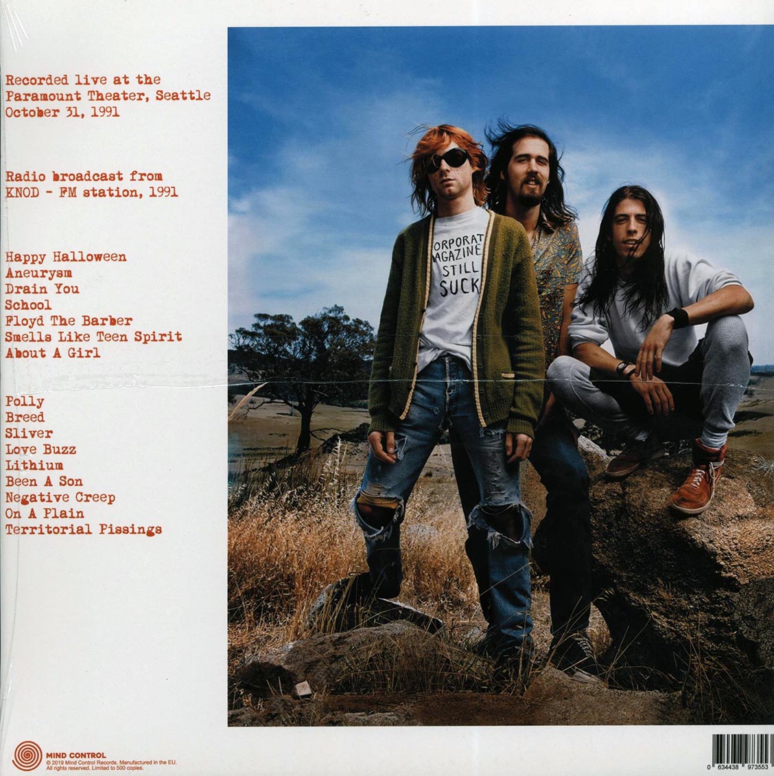 Nirvana - Happy Halloween: Live At The Paramount Theatre, Seattle, October 31, 1991 - Vinyl LP, LP