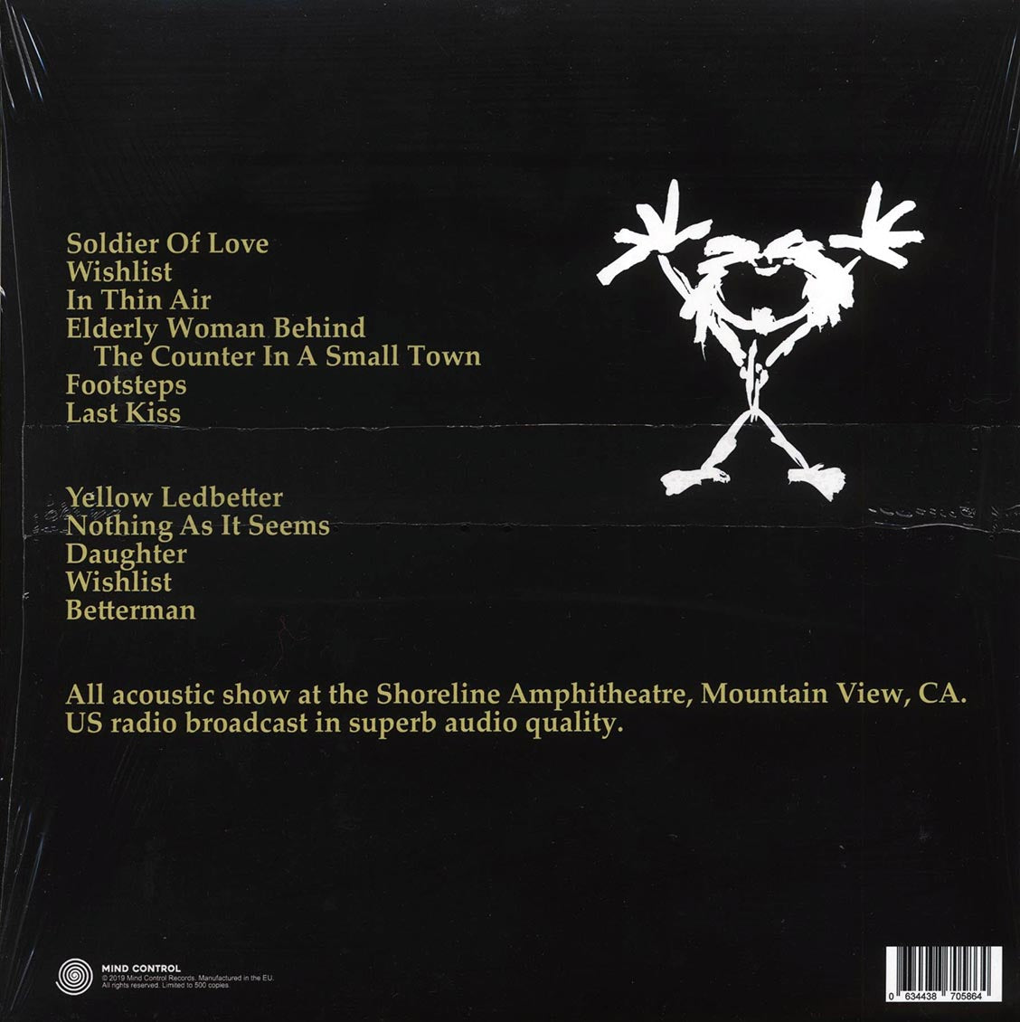 Pearl Jam - Acoustic In Mountain View, CA (ltd. 500 copies made) - Vinyl LP, LP