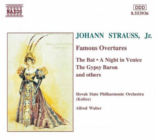 Famous Overtures -- Strauss,J. JR / Slovak State Philharmonic Orch, CD