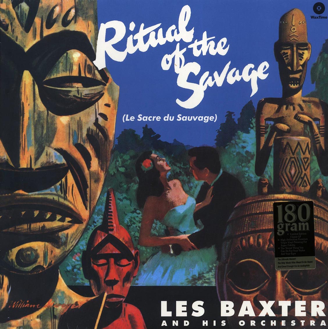 Les Baxter & His Orchestra - Ritual Of The Savage (Le Sacre Du Sauvage) (+ 3 bonus tracks) (DMM) (ltd. ed.) (180g) (High-Def VV) - Vinyl LP
