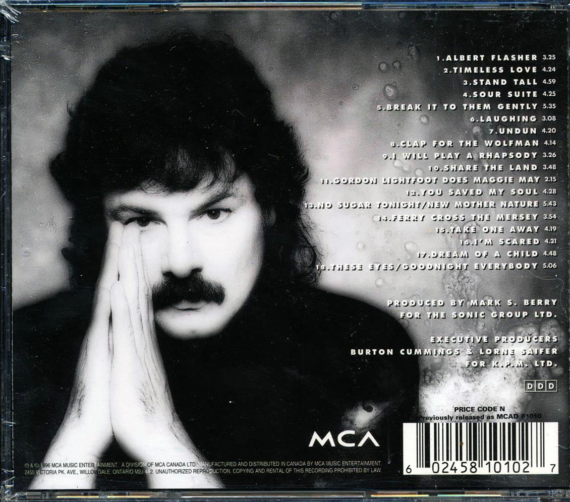 Burton Cummings - Up Close And Alone: The Voice The Songs - CD, CD