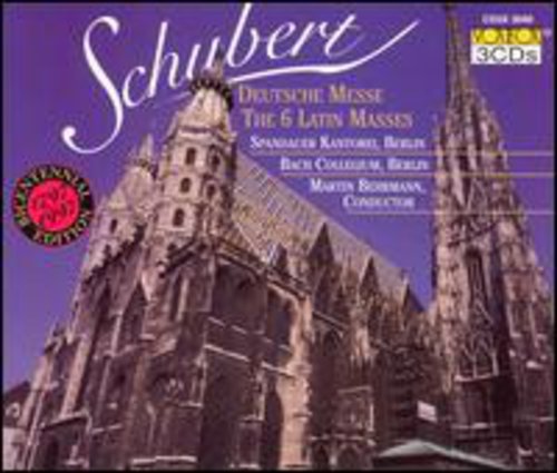 Deutsche Messe & 6 Latin Masses -- Mass Text / Schubert, CD