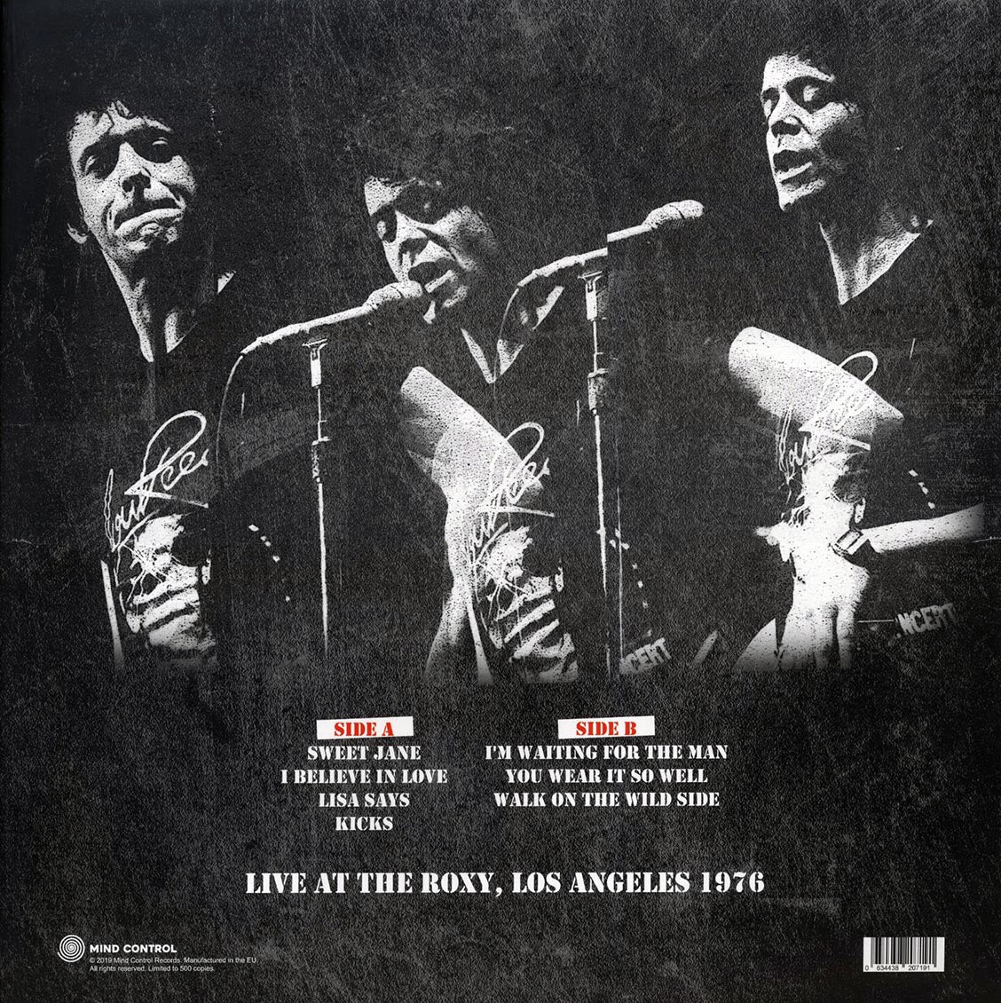 Lou Reed - Live At The Roxy, Los Angeles 1976 Radio Broadcast (ltd. 500 copies made) - Vinyl LP, LP