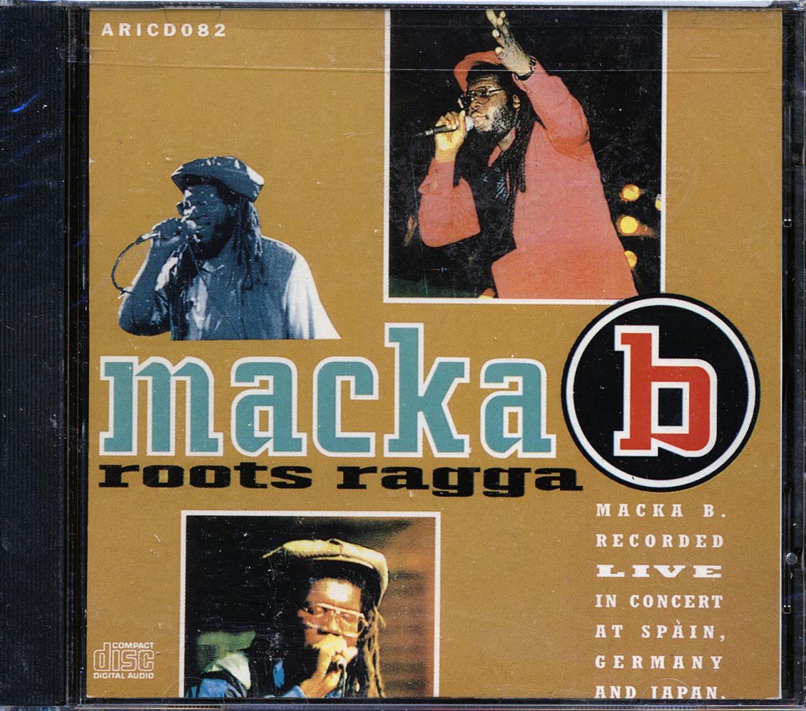 Macka B - Roots Ragga: Recorded Live In Concert At Spain, Germany And Japan (marked/ltd stock) - CD
