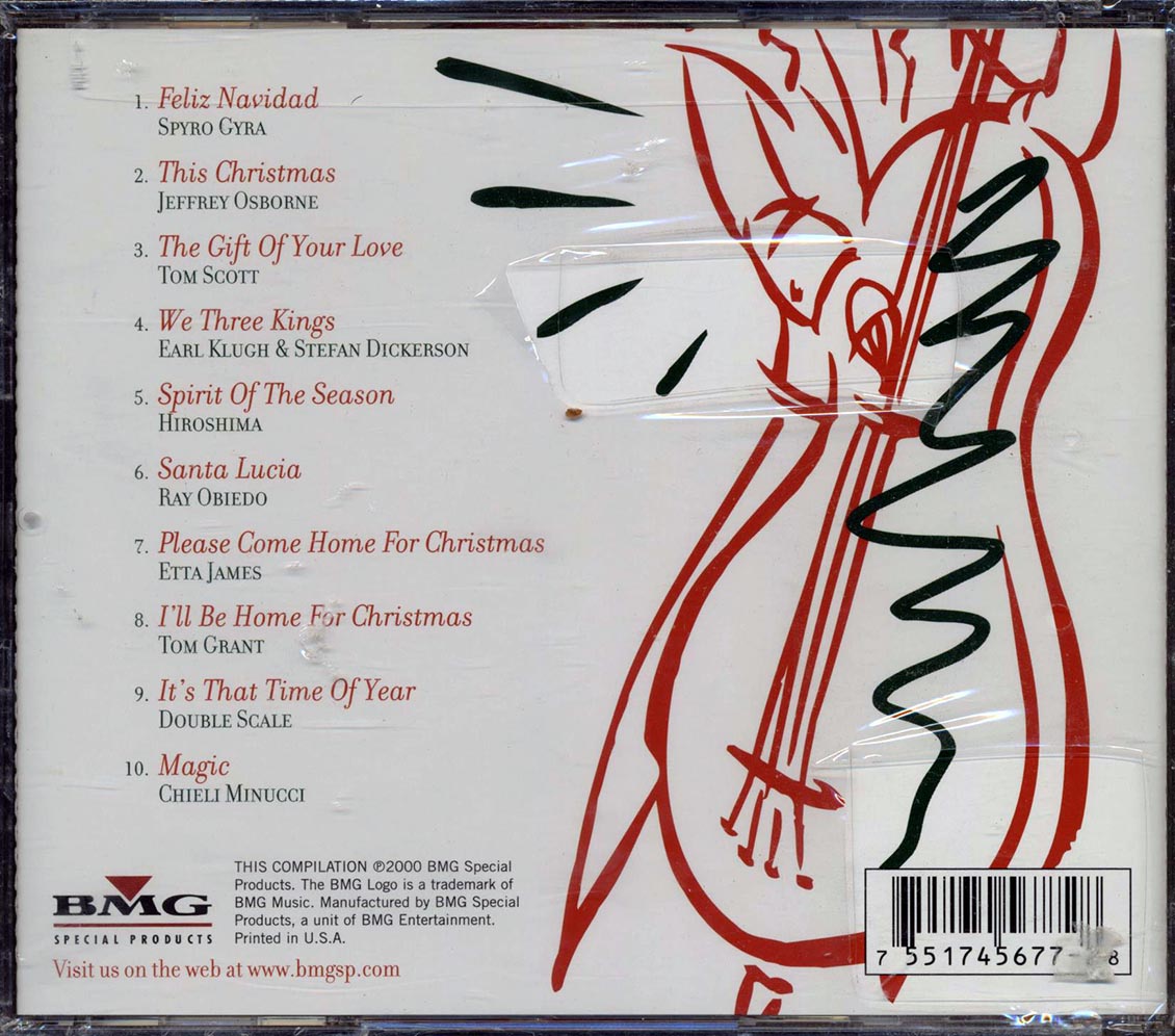 Spyro Gyra, Jeffrey Osborne, Etta James, Etc. - Smooth Jazz Christmas - CD, CD