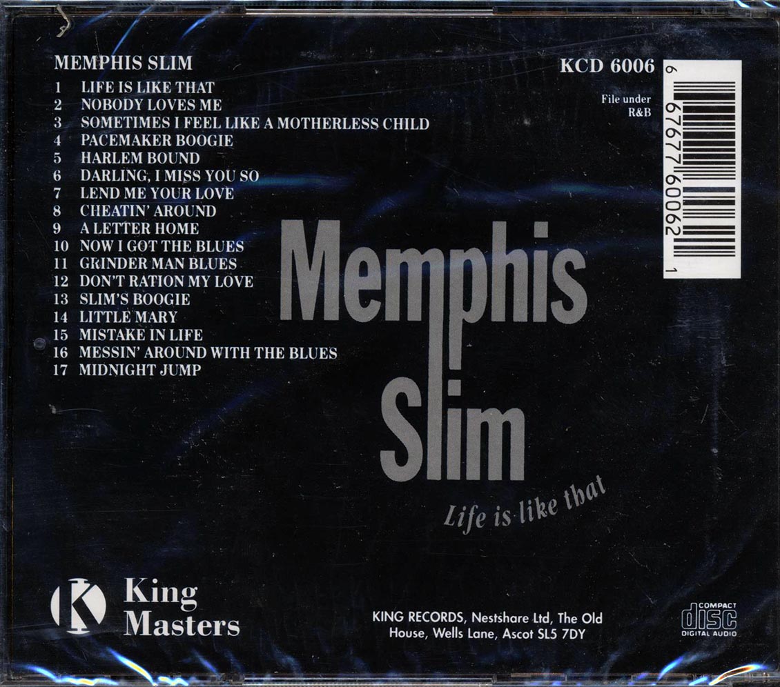 Memphis Slim - Life Is Like That - CD, CD