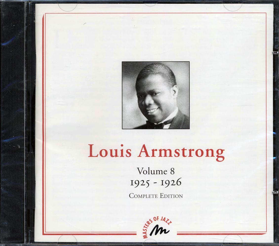 Louis Armstrong - Volume 8: 1925-1926 Complete Edition (23 tracks) - CD