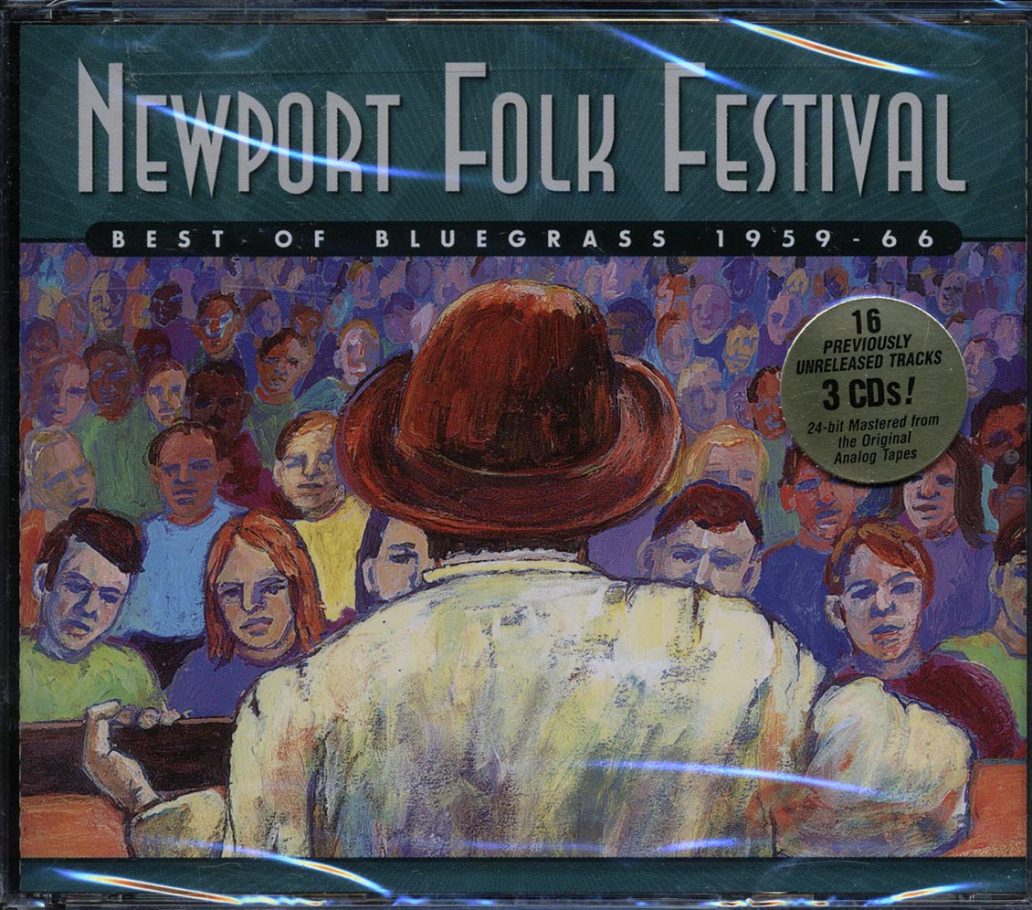 Lester Flatt, Earl Scruggs, Hylo Brown, Etc. - Newport Folk Festival: Best Of Bluegrass 1959-1966 (51 tracks) (3xCD) (24-bit mastering) (remastered) - CD