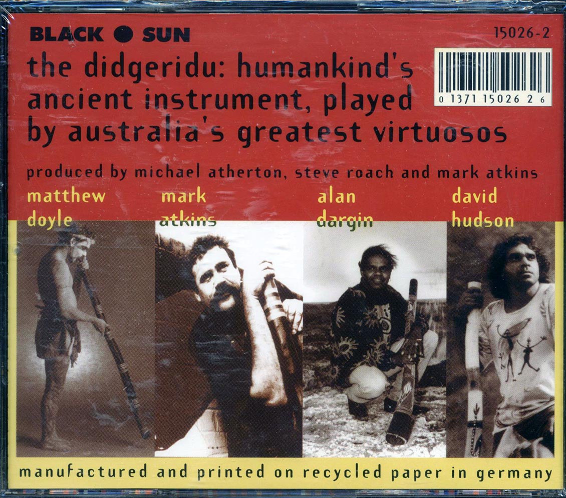 Alan Dargin, David Hudson, Matthew Doyle, Mark Atkins - The Sound Of Gondwana: 176,000 Years In The Making - CD, CD