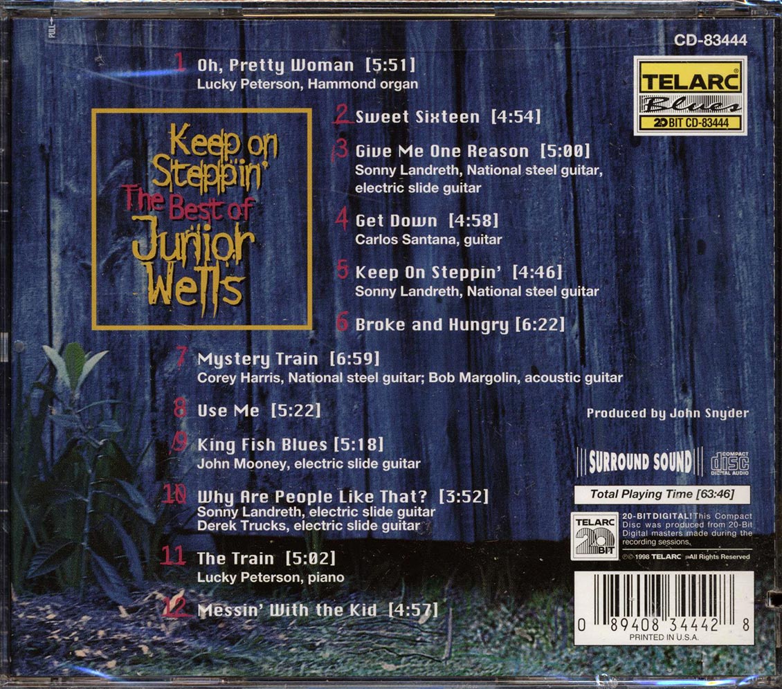 Jr. Wells - Keep On Steppin': The Best Of Jr. Wells - CD, CD