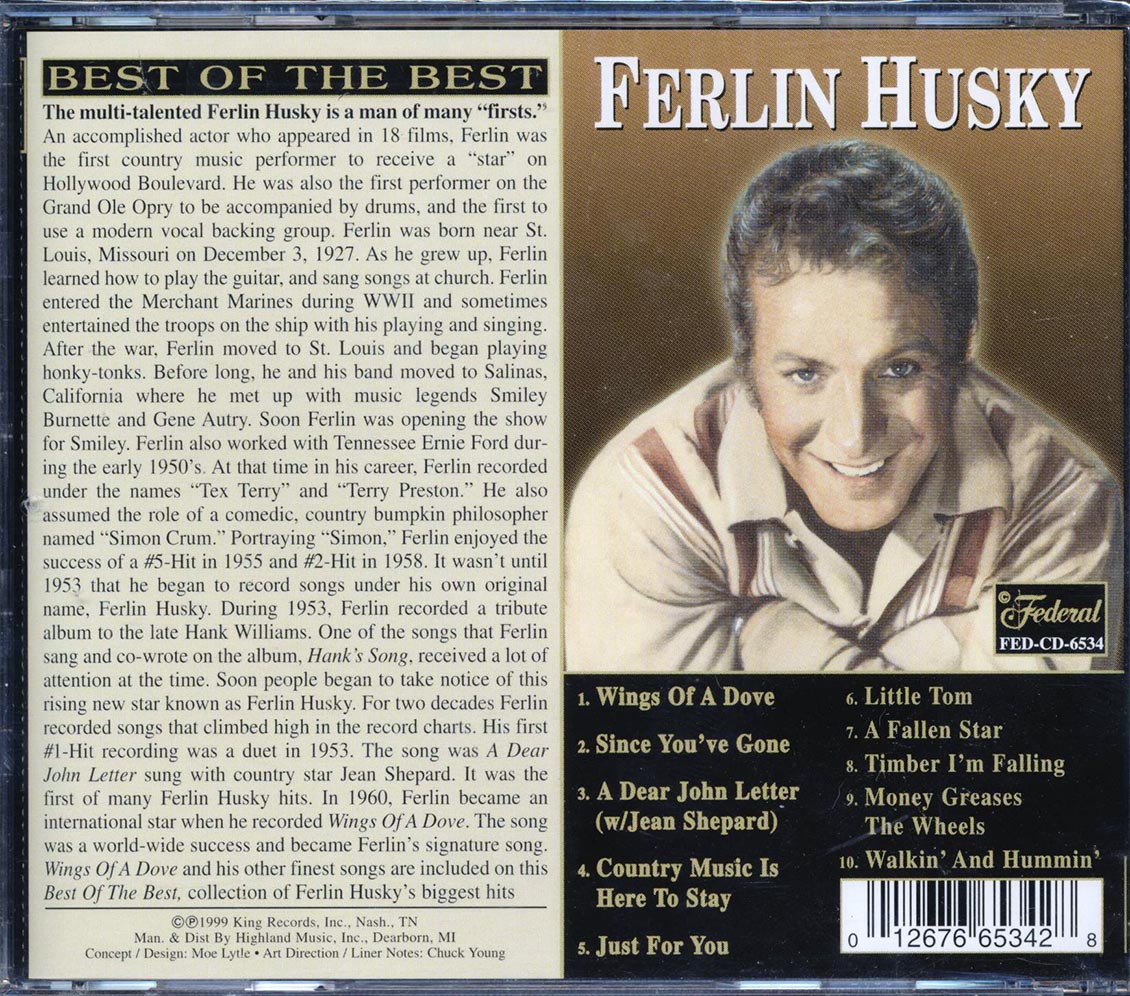 Ferlin Husky - Best Of The Best - CD, CD