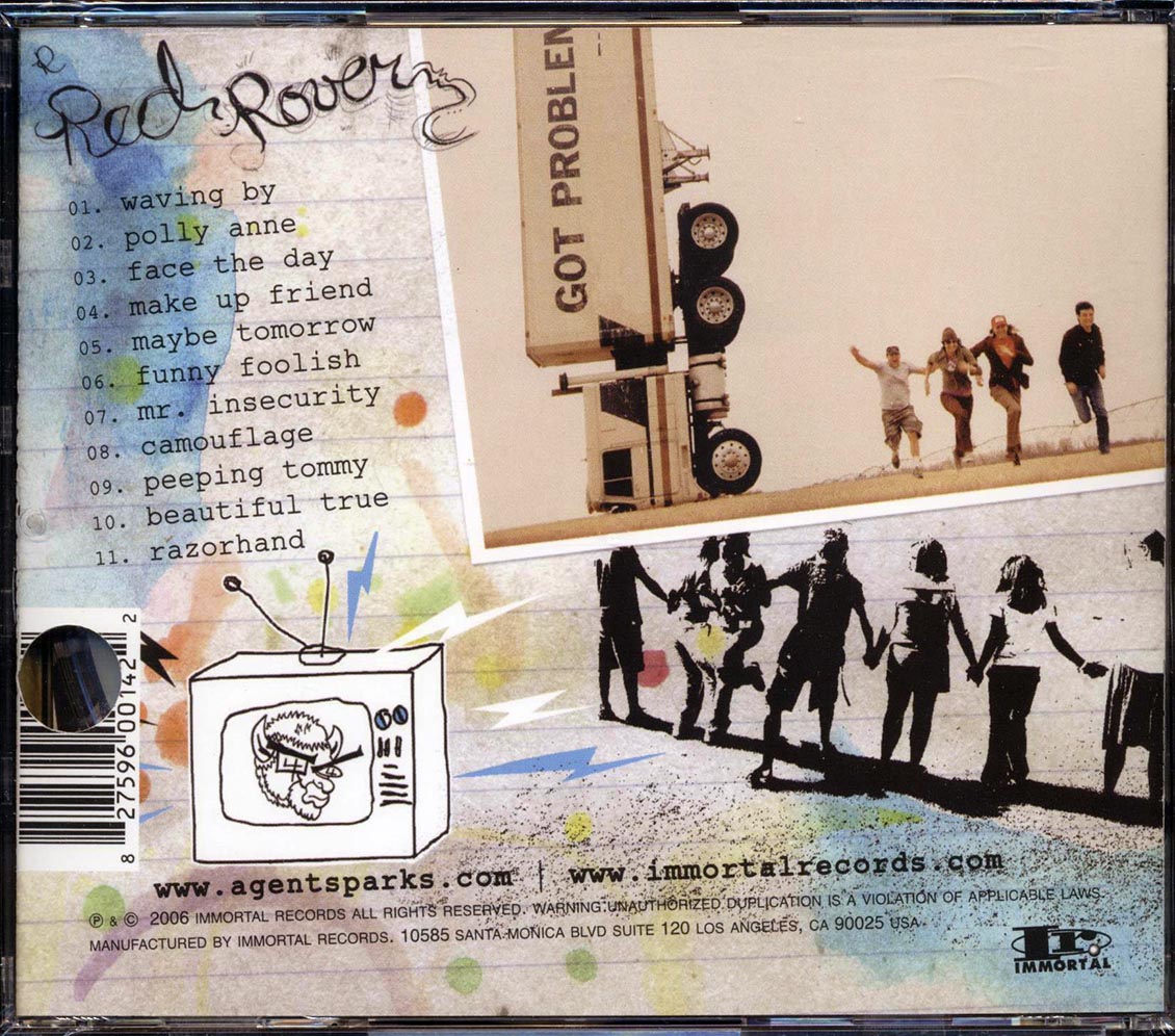 Agent Sparks - Red Rover (marked/ltd stock) - CD, CD