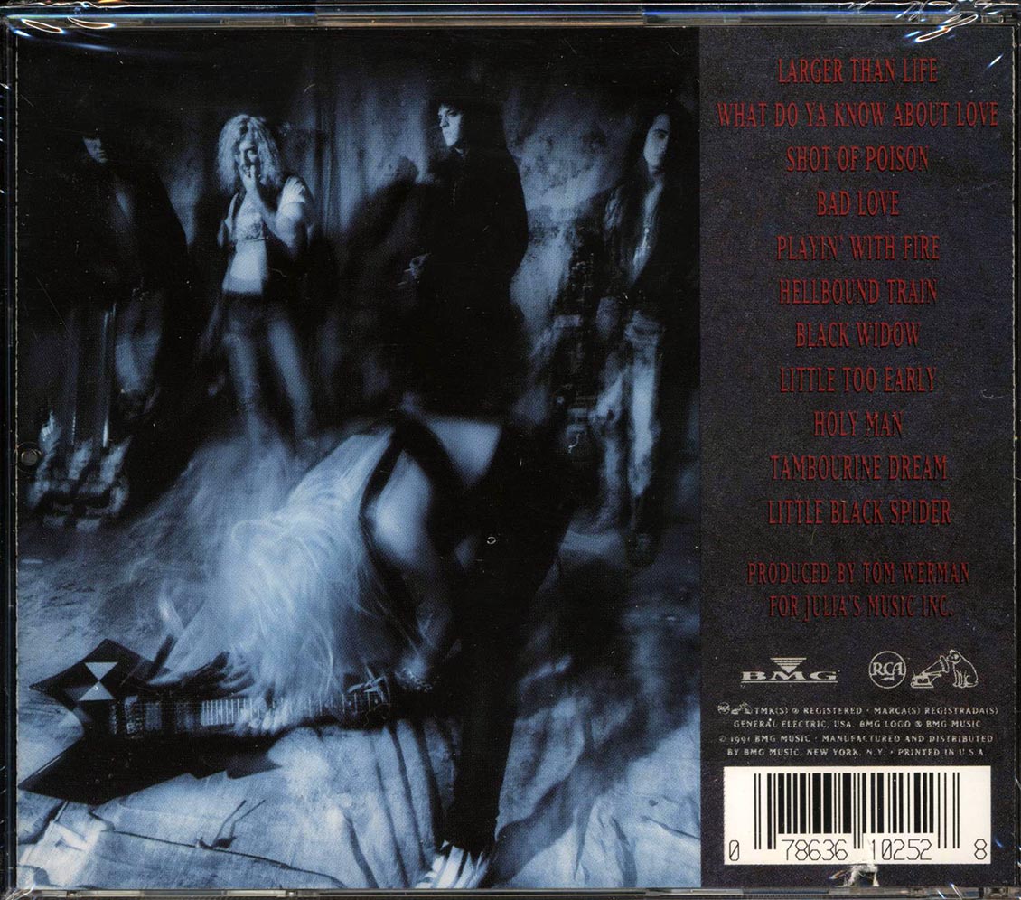Lita Ford - Dangerous Curves (marked/ltd stock) - CD, CD