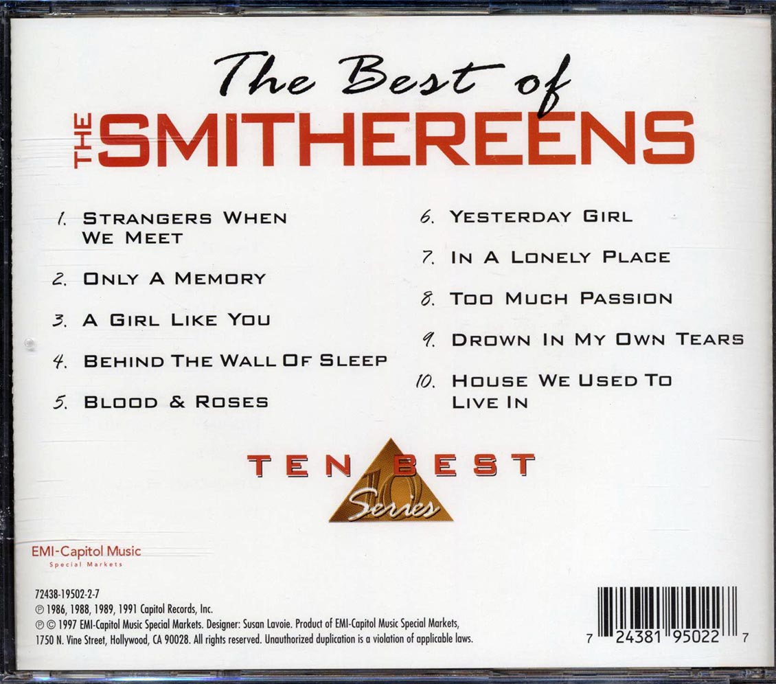 The Smithereens - The Best Of The Smithereens - CD, CD